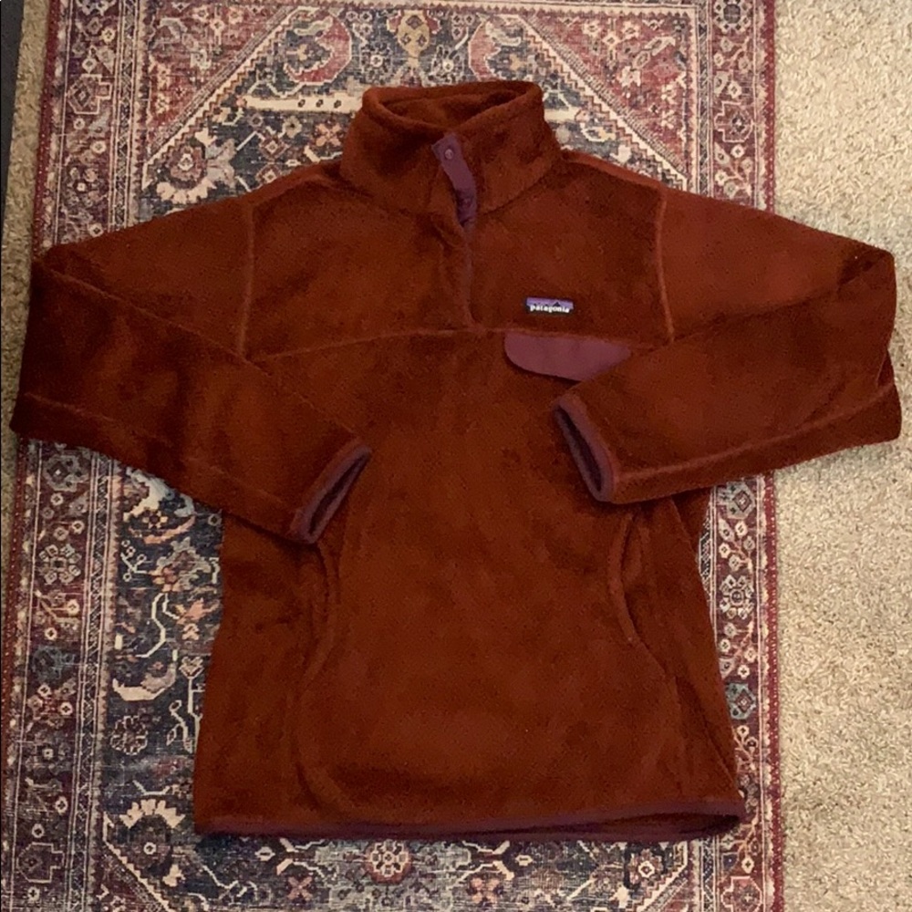 Patagonia Women's Rust Fleece Hoodie
